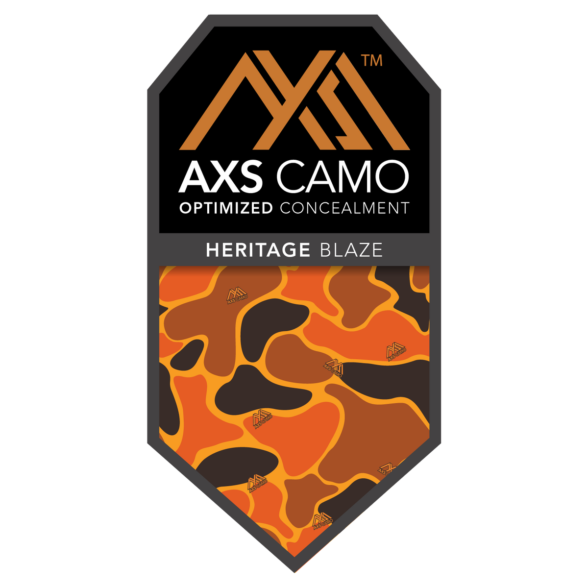 AXS Camo™ Heritage Blaze