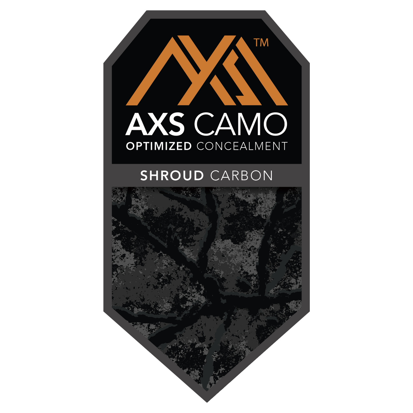 AXS Camo™ Shroud Carbon