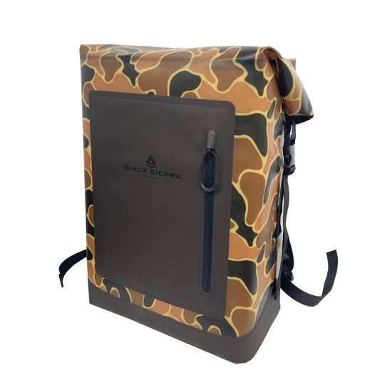 RECON 30 Roll Top Camo Cooler - AXS Camo™ Heritage Field